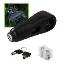 Trava Cadeado Tranca Para Manete e Guidão de Motocicleta Moto Alarme de 120dB Segurança LKBL31