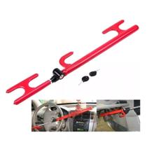 Trava Carneiro Antifurto Pedal E Volante Para Carro 55cm Trava Carneiro Antifurto Pedal E Volante Para Carro 55cm