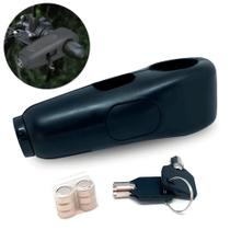 Trava Com Alarme Sonoro Para Moto Antifurto Manete Cadeado LKBL31 Trava Com Alarme Sonoro Para Moto Antifurto Manete Cadeado LKBL31