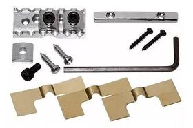 Trava Cordas Lock Nut Gotoh Cromado GHL-2 43mm Fixação por Cima Trava Cordas Lock Nut Gotoh Cromado GHL-2 43mm Fixação por Cima