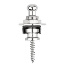 Trava Correia Strap Lock Prata Cromada Roldana Guitarra Baixo Violao Ukulele Seguranca Profissional Trava Correia Strap Lock Prata Cromada Roldana Guitarra Baixo Violao Ukulele Seguranca Profissional