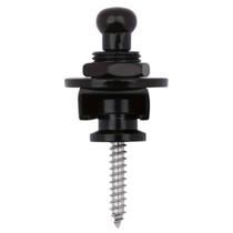 Trava Correia Strap Lock Preto Roldana Guitarra Baixo Violao Ukulele Cor Preta Profissional Alça