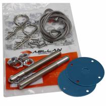 Trava de Capô Racing Asllan com Cabo de Aço - Cód.1063