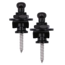 Trava De Correia Preto Strap Lock Para Guitarra Violão Trava De Correia Preto Strap Lock Para Guitarra Violão