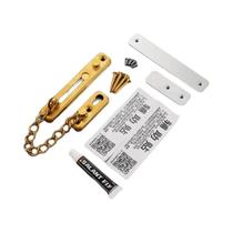 Trava De Corrente Para Porta Em Aço Inoxidável De Alta Resistência Com Mola Antifurto, Fechadura