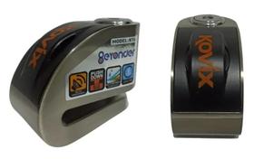 Trava de disco com alarme kovix kt6 bm