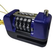 Trava de Disco Freio Antifurto Senha 4 digitos Moto Bike Motocicleta Bicicleta Resistente Segurança Proteçao Cadeado Trava de Disco Freio Antifurto Senha 4 digitos Moto Bike Motocicleta Bicicleta Resistente Segurança Proteçao Cadeado