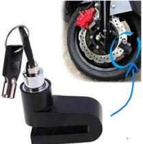 Trava De Disco Para Moto Bike Cadeado Com Chave Segurança Trava De Disco Para Moto Bike Cadeado Com Chave Segurança