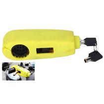 Trava de Manete Moto Manopla Guidao Freio Acelerador Embreagem Cadeado Antifurto Motocicleta Bicicleta Bike Segurança