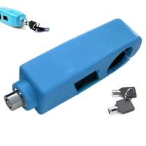 Trava de Manete Moto Manopla Guidao Freio Acelerador Embreagem Cadeado Antifurto Motocicleta Bike Bicicleta Proteçao