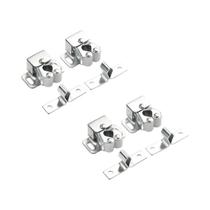 Trava De Mola Com Roda Dupla Touch Bead Para Guarda-Roupa Doméstico E Porta De Armário Baixo