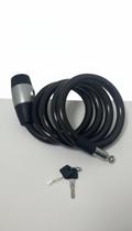 Trava de Moto Cabo Aço Encapado 12mm x 1.2m Trava de Moto Cabo Aço Encapado 12mm x 1.2m