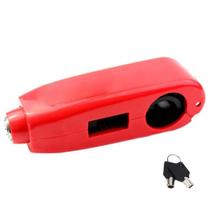 Trava de Moto Manete Manopla Guidao Cadeado AntiFurto Freio Acelerador Embreagem Bike Bicicleta Motocicleta Segurança