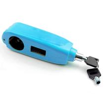 Trava de Moto Manete Manopla Guidao Cadeado AntiFurto Freio Acelerador Embreagem Motocicleta Bicicleta Bike Resistente