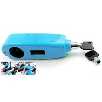 Trava de Moto Manete Manopla Guidao Freio Cadeado Antifurto Acelerador Embreagem Motocicleta Bicicleta Bike Resistente