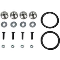 Trava De Parachoque Prata Com Furo