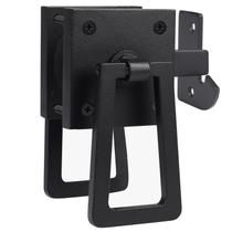 Trava de porta BARNSMITH Heavy Duty de dupla face preta fosca Trava de porta BARNSMITH Heavy Duty de dupla face preta fosca