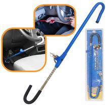 Trava de Segurança Anti Furto Universal Cadeado Para Pedal e Volante Carros - 71cm - Western