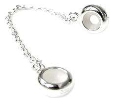 Trava De Segurança Com Silicone Para Pulseira Berloque Trava De Segurança Com Silicone Para Pulseira Berloque