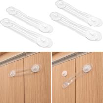 Trava de Segurança Flexível Multiúso 4 Pcs Comtac Kids 1387