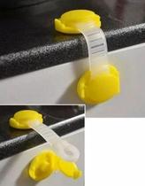 Trava De Segurança Flexível Pequena Azul Trava De Segurança Flexível Pequena Azul