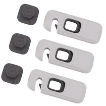 Trava de Segurança Geladeira Armario Gaveta Kit 3 unidades Evita Acidente Bebe Criança Fechadura Proteçao Multiuso