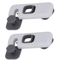 Trava de Segurança Geladeira Gaveta Armario Kit 2 unidades Protege Bebe Criança Porta Fechadura Resistente Multiuso Trava de Segurança Geladeira Gaveta Armario Kit 2 unidades Protege Bebe Criança Porta Fechadura Resistente Multiuso