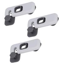 Trava de Segurança Geladeira Gaveta Kit 3 unidades Criança Evita Acidente Armario Porta Proteçao Fechadura Resistente Multiuso