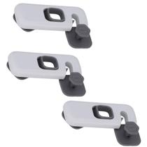 Trava de Segurança Geladeira Gaveta Kit 3 unidades Evita Acidente Criança Bebe Armario Porta Proteçao Multiuso Resistente Fechadura