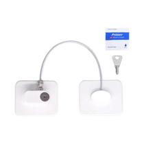 Trava De Segurança Infantil Com Cabo De Aço Inoxidável Para Armários, Geladeiras, Portas E Janelas Trava De Segurança Infantil Com Cabo De Aço Inoxidável Para Armários, Geladeiras, Portas E Janelas