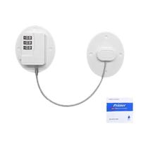 Trava De Segurança Infantil Em Aço Inoxidável Para Armários, Geladeiras E Janelas Para Crianças E