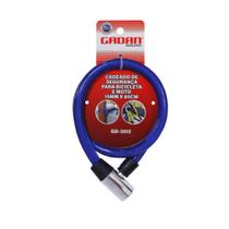 Trava de segurança para Bicicleta e moto 15mm x 80cm GD-3012 - GADAN Trava de segurança para Bicicleta e moto 15mm x 80cm GD-3012 - GADAN