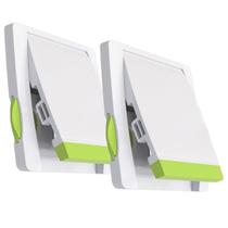 Trava de Segurança para Porta Janela Deslizante Kit 2 uni Fechadura Guarda Roupa Armario Bebe Criança Pet Proteçao