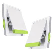 Trava de Segurança para Porta Janela Deslizante Kit 2 unidades Criança Bebe Pet Bloqueio Porta de Correr Proteçao