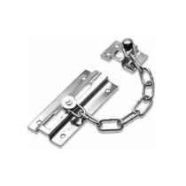 Trava De Segurança Pega Ladrão Fecho Porta E Janela Cromado