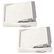 Trava de Segurança Porta Janela Deslizante de Correr Kit 2 unidades Criança Bebe Pet Bloqueio Armario