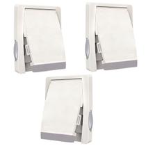 Trava de Segurança Porta Janela Deslizante Kit 3 unidades Protege Criança Pet Bloqueia Porta de Correr Armario Trava de Segurança Porta Janela Deslizante Kit 3 unidades Protege Criança Pet Bloqueia Porta de Correr Armario