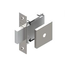Trava de Segurança Tetra Chave Auxiliar 601 Roseta Quadrada 529 Inox Polido 40mm Haga