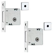 Trava de Segurança Tetra Quadrada Dupla Inox 1004 STAM