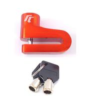 Trava Disco Freio Anti Furto Moto Universal Cadeado Laranja Trava Disco Freio Anti Furto Moto Universal Cadeado Laranja