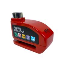 Trava Disco Grande Kga Com Alarme Vermelho