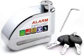 Trava Disco Roda Segurança Alarme Sirene Antifurto Reforçada