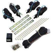 Trava Eletrica 4 Portas Universal Kit Completo Isoflex
