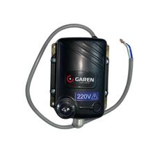 Trava elétrica de 220v c/ retificador cor: preta - garen