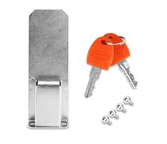 Trava Elétrica Dog Steel Ppa preta 220v