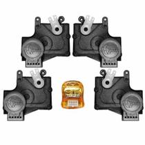 Trava Elétrica Específico p/ Fechadura Fiat, Chevrolet, Ford - 4 portas - KIT - TRAGIAL