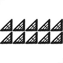 Trava Esquadro De Nylon Para Contramarco 240mm C/ 10 unid