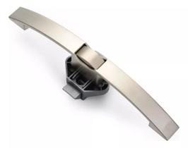 Trava Fechadura Push Lock Motorhome Porta - Niquel Fosco Trava Fechadura Push Lock Motorhome Porta - Niquel Fosco