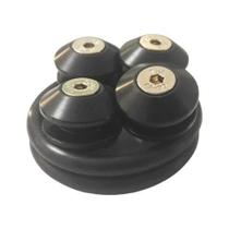 Trava Fixação Parachoque Rebaixado Anilha Pres Nylon Preto