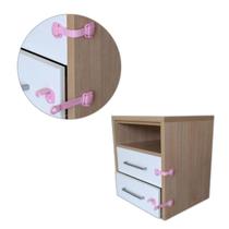 Trava Flexível Para Gavetas Rosa Trava Flexível Para Gavetas Rosa